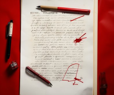 relentlessadvance_a_list_of_items_crossed_out_in_red_ink_on_a_p_1578171f-ebf5-40bc-b0e2-afa55312fde1